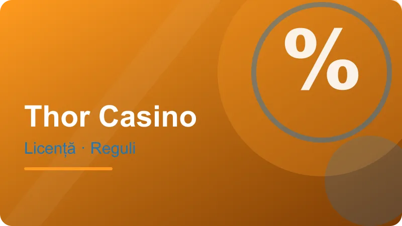 Thor Casino România: limbă, monedă și licență – ilustrație pentru secțiunea Thor Casino